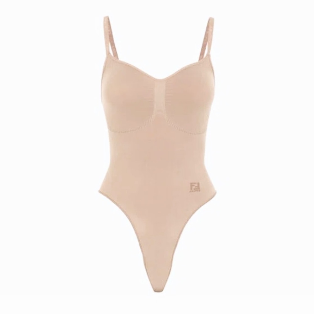 Fendi x Skims Sculpting Thong Bodysuit Connecticut XS